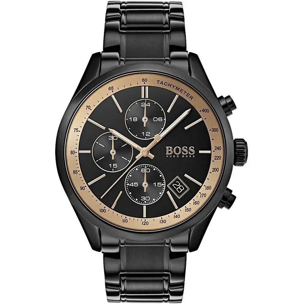 Hugo Boss 1513578 Grand Prix Black Men's Watch Hugo Boss