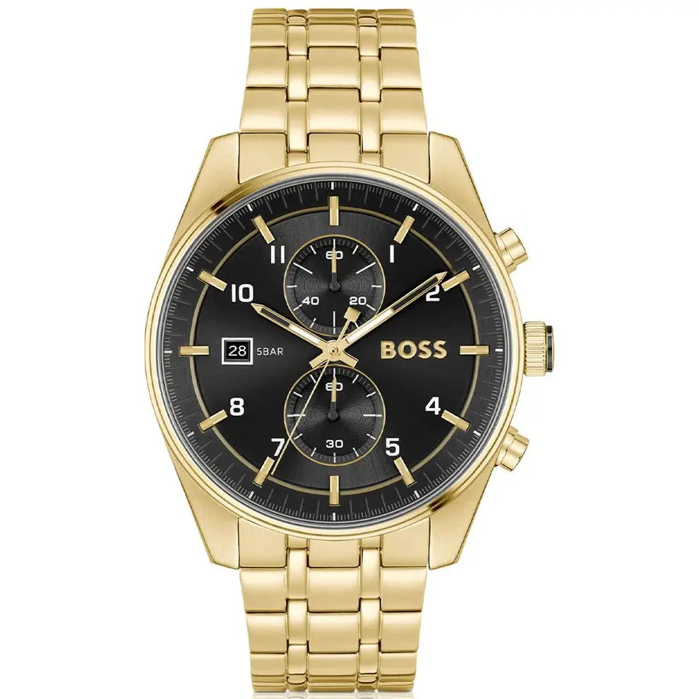 Hugo Boss 1513848 Gold Men's Champion Watch Hugo Boss