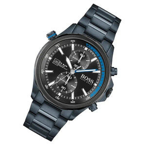 Hugo Boss Globetrotter Quartz Chronograph Men's Watch HB1513824 - Watch Enclave