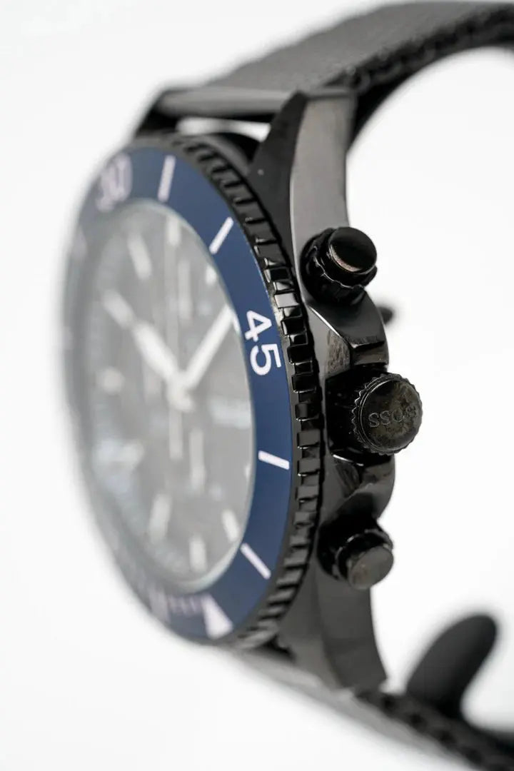 Hugo Boss 1513702 Men's Watch Chronograph Ocean Edition Blue Hugo Boss