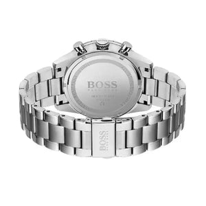 Hugo Boss 1513850 Pilot Blue Dial Silver Steel Strap Watch for Men Hugo Boss