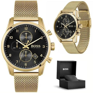 Hugo Boss Skymaster Quartz Chronograph Men's Watch HB1513838 - Watch Enclave