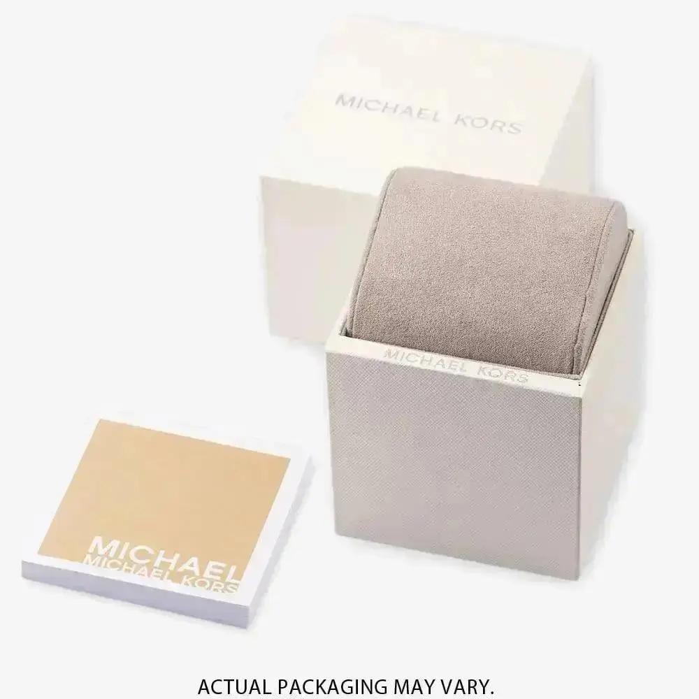 Michael Kors MK7155 Chronograph Cunningham Multifunction Blue Dial Grey Steel Strap Watch For Men Michael Kros