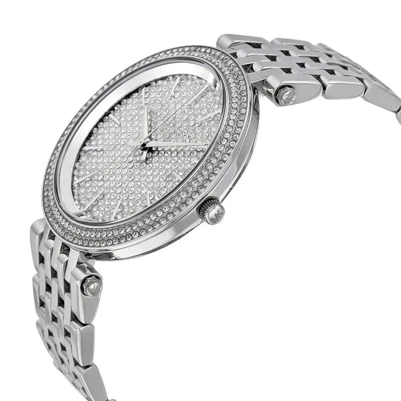 Michael Kors MK3437 Darci Silver Dial Silver Steel Strap Watch for Women Michael Kros