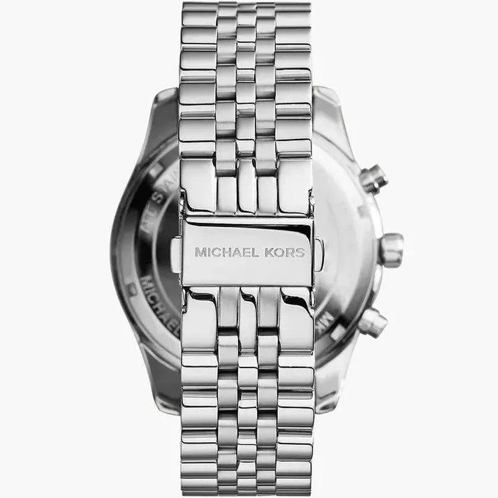 Michael Kors MK8405 Lexington Silver Men's Watch Michael Kros