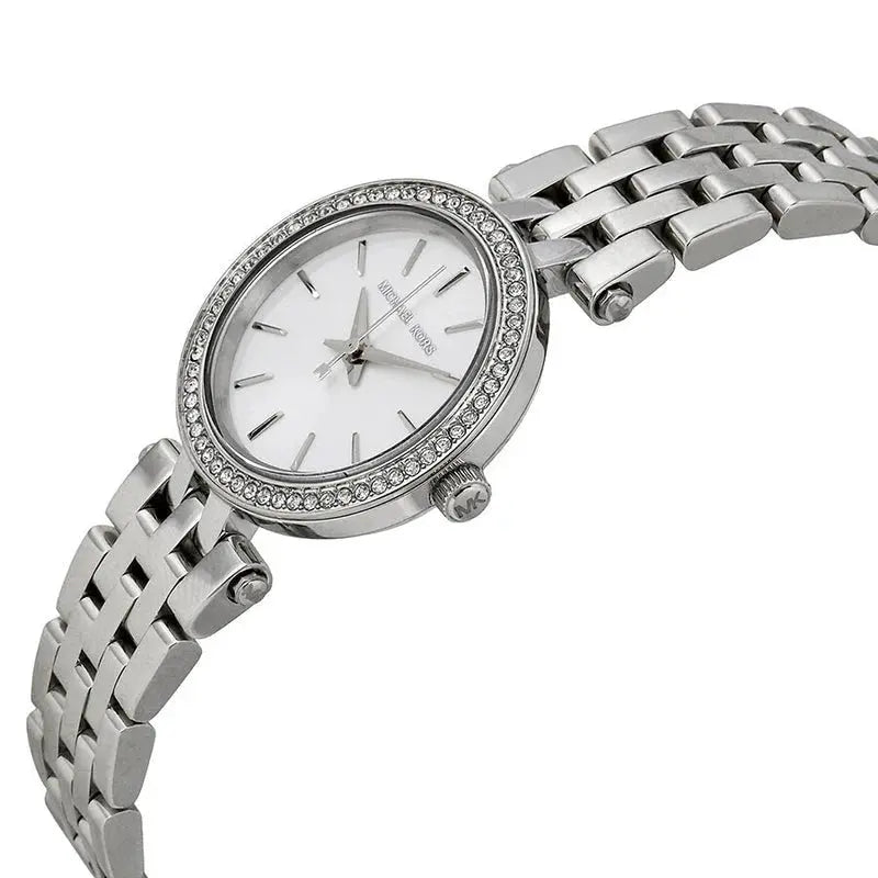 Michael Kors MK3294 Darci Silver Dial Silver Steel Strap Watch for Women Michael Kros