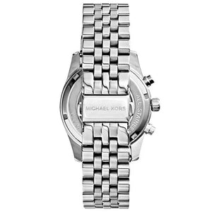 Michael Kors MK5555 Lexington Silver Dial Silver Steel Strap Watch for Women Michael Kros