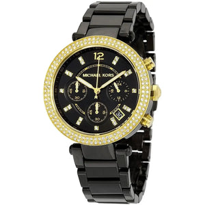 Shop the Michael Kors Parker MK6107 Women’s Chronograph Watch Michael Kros