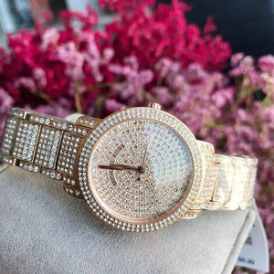 Michael Kors MK6548 Darci Pave Crystal Rose Gold Women’s Watch Michael Kros
