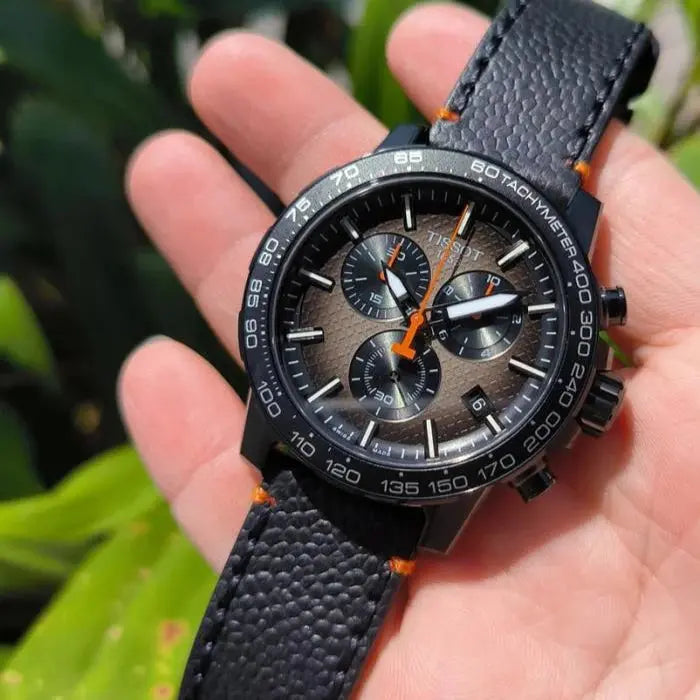 Tissot T125.617.36.081.00 Supersport Chrono Grey Dial Black Nylon Strap Watch For Men Tissot