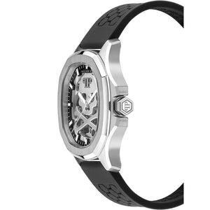 Philipp Plein $keleton $pectre Silver Dial Automatic Men's Watch PWRAA0123 - Watch Enclave