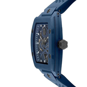 Philipp Plein The $keleton Ecoceramic Blue Dial Automatic Men's Watch PWVBA0323 - Watch Enclave