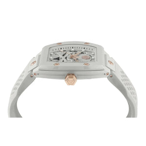 Philipp Plein The $keleton Ecoceramic Grey Dial Automatic Men's Watch PWVBA0123 - Watch Enclave