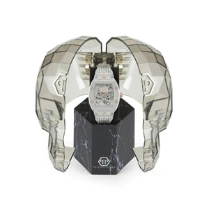 Philipp Plein The $keleton Ecoceramic Grey Dial Automatic Men's Watch PWVBA0123 - Watch Enclave