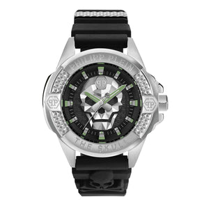 Philipp Plein The $kull High - Conic Black Dial Men's Watch PWAAA0121 - Watch Enclave