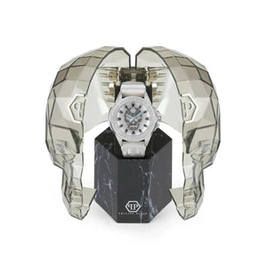 Philipp Plein The $kull White Crystal Men's Watch PWAAA1521 - Watch Enclave