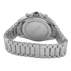 Hugo Boss 1513080 Driver Chronograph Black Dial Silver Steel Strap Watch For Men Hugo Boss
