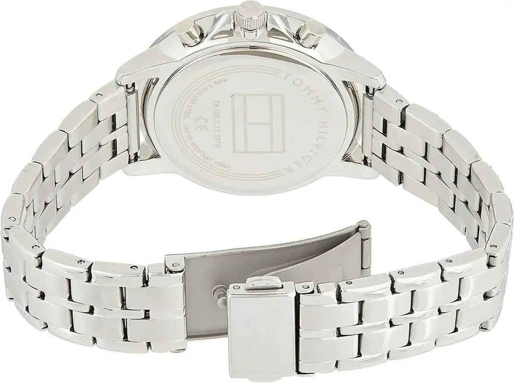 Tommy Hilfiger 1782188 Casual Quartz Blue Dial Silver Steel Strap Watch For Women Tommy Hilfiger