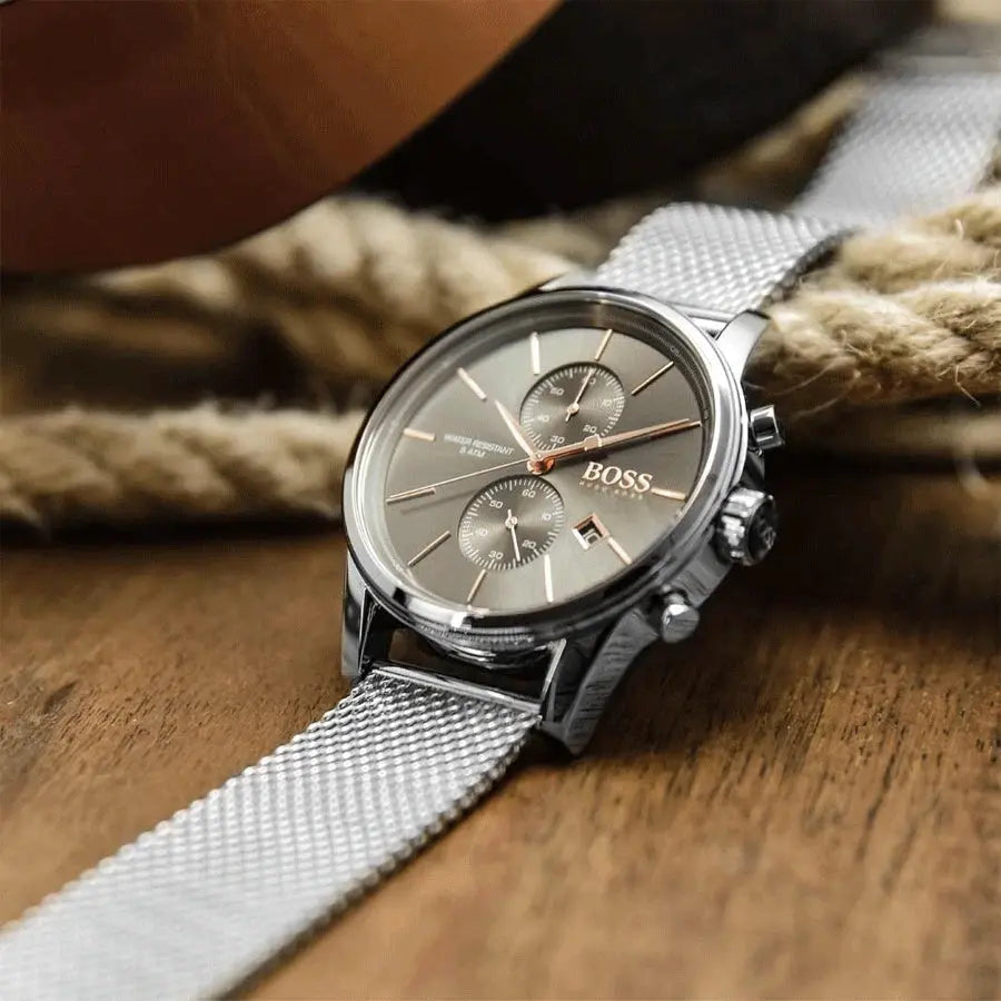 Hugo Boss Jet 1513440 – Minimalist Grey Dial Chronograph Men’s Watch Watch Enclave