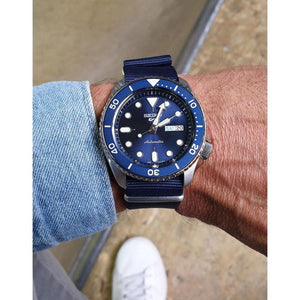 Seiko 5 Sports Blue Sunray Dial Automatic Men's Watch SRPD51K2 - Watch Enclave