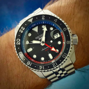 Seiko 5 Sports SKX GMT Automatic Men's Watch SSK019 - Watch Enclave