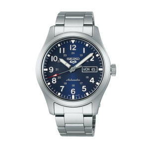 Seiko 5 Sports Sports Style 39mm Blue Dial Automatic Men's Watch SRPG29K1 - Watch Enclave