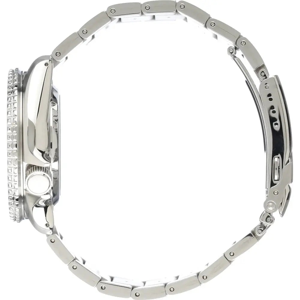 Seiko SRPD53K1 5 Sports Automatic Blue Dial Silver Steel Strap Watch For Men Seiko