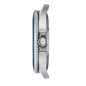 Tissot T120.410.11.041.00 Seastar 1000 Blue Dial Silver Steel Strap Watch For Men Tissot