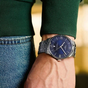 Tissot Chemin des Tourelles Powermatic 80 42mm Blue Dial Men's Watch T139.407.11.048.00 - Watch Enclave