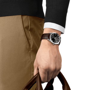 Tissot Gentleman Quartz 40mm Black Dial Men's Watch T127.410.16.051.01 - Watch Enclave