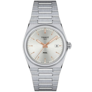 Tissot PRX 35mm Silver Dial Quartz Lady's Women's Watch T137.210.11.031.00 - Watch Enclave