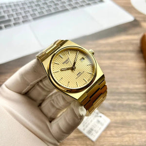 Tissot PRX Powermatic 80 40mm White Dial Rose Gold PVD Men's Watch T137.407.33.021.00 - Watch Enclave