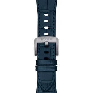 Tissot T137.410.16.041.00 PRX Blue Dial Blue Leather Strap Watch for Men Tissot