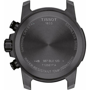 Tissot Supersport Chrono 45.5mm Black PVD Chronograph Men's Watch T125.617.37.051.01 - Watch Enclave