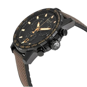 Tissot Supersport Chrono 45.5mm Black PVD Chronograph Men's Watch T125.617.37.051.01 - Watch Enclave