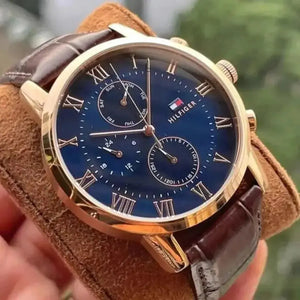 Tommy Hilfiger 1791399 Kane Brown Leather Men's Watch Tommy Hilfiger