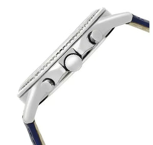 Tommy Hilfiger 1781979 Ari Quartz Diamonds Blue Dial Blue Leather Strap Watch for Women Tommy Hilfiger