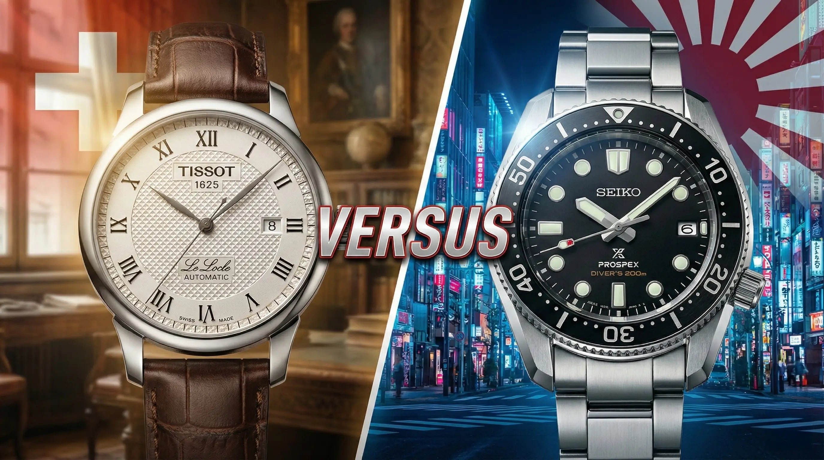 Seiko vs. Tissot: The Battle of East vs. West – Which Offers Better Value in 2025?