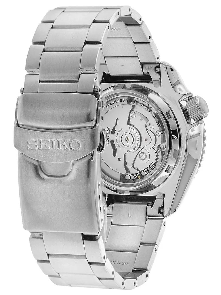 Seiko SRPD53K1 5 Sports Automatic Blue Dial Silver Steel Strap Watch For Men Seiko