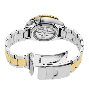 Seiko SRPK24 5 Sports Automatic Brown Dial Two Tone Steel Men’s Watch Seiko