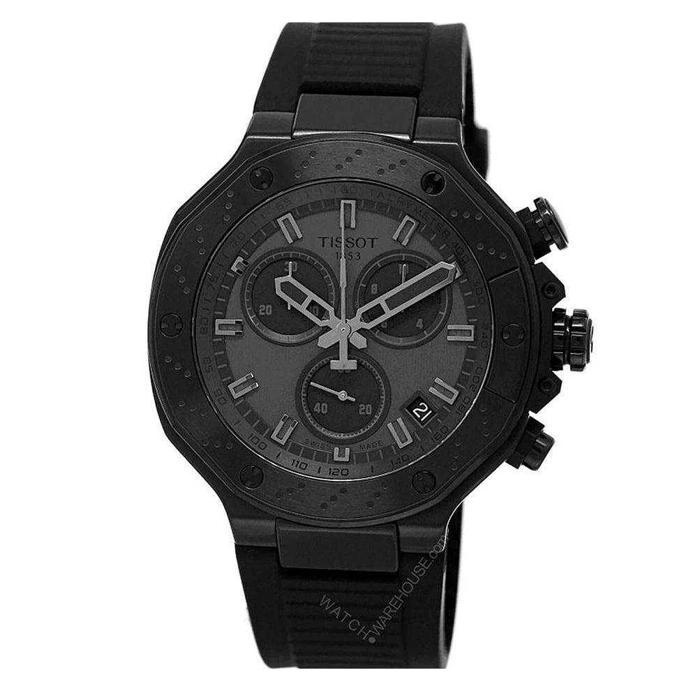 Tissot PRS 516 Chronograph T141.417.37.061.00 – Black & Rose Gold Men’s Watch