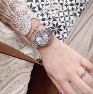 Michael Kors MK3294 Darci Silver Dial Silver Steel Strap Watch for Women Michael Kros