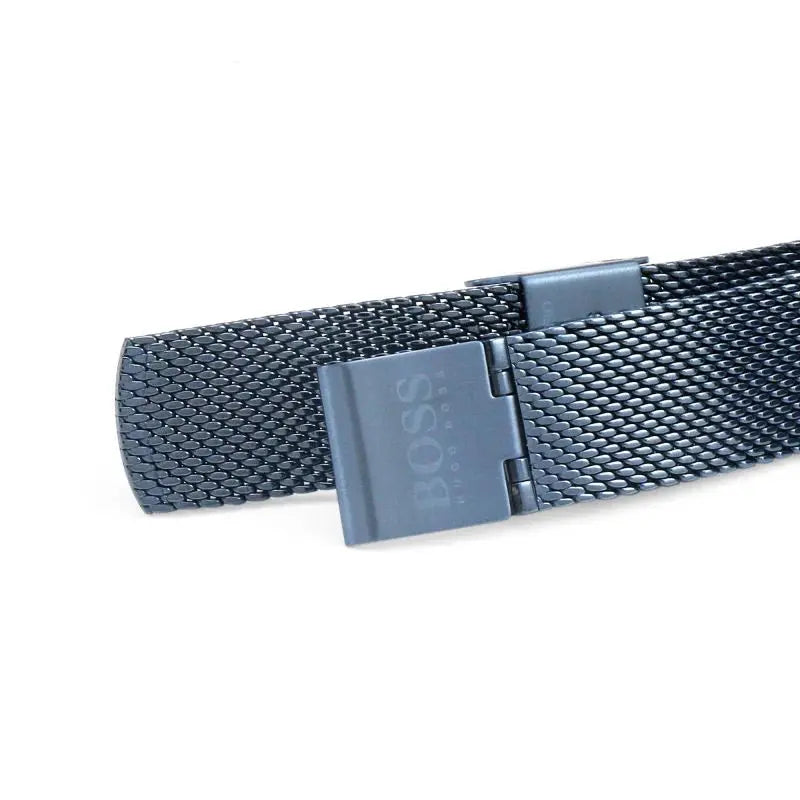 Hugo Boss 1502518 Infinity Blue Dial Blue Mesh Bracelet Watch for Women Hugo Boss