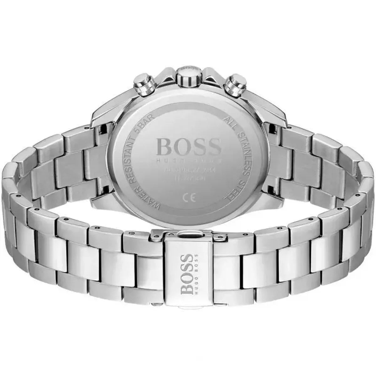 Hugo Boss 1502614 Novia Black Dial Silver Steel Strap Watch for Women Hugo Boss