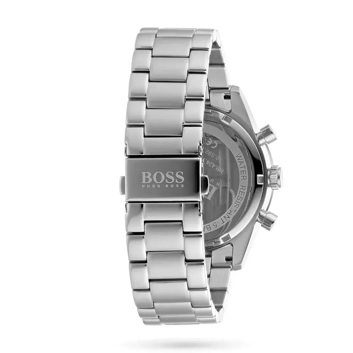 Hugo Boss 1513850 Pilot Blue Dial Silver Steel Strap Watch for Men Hugo Boss