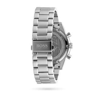 Hugo Boss 1513850 Pilot Blue Dial Silver Steel Strap Watch for Men Hugo Boss