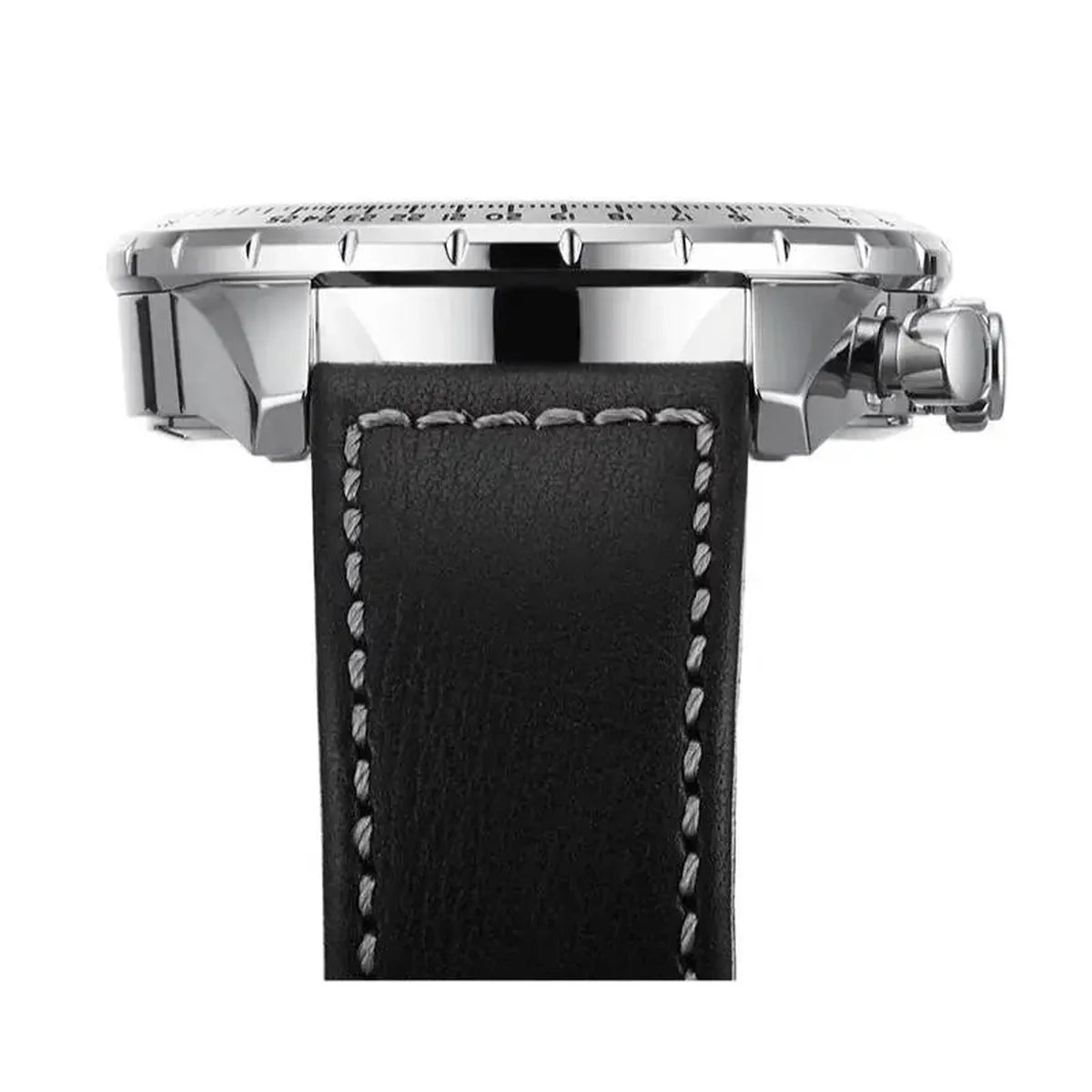 Hugo Boss 1513853 Pilot Edition Black Dial Black Leather Strap Watch for Men Hugo Boss