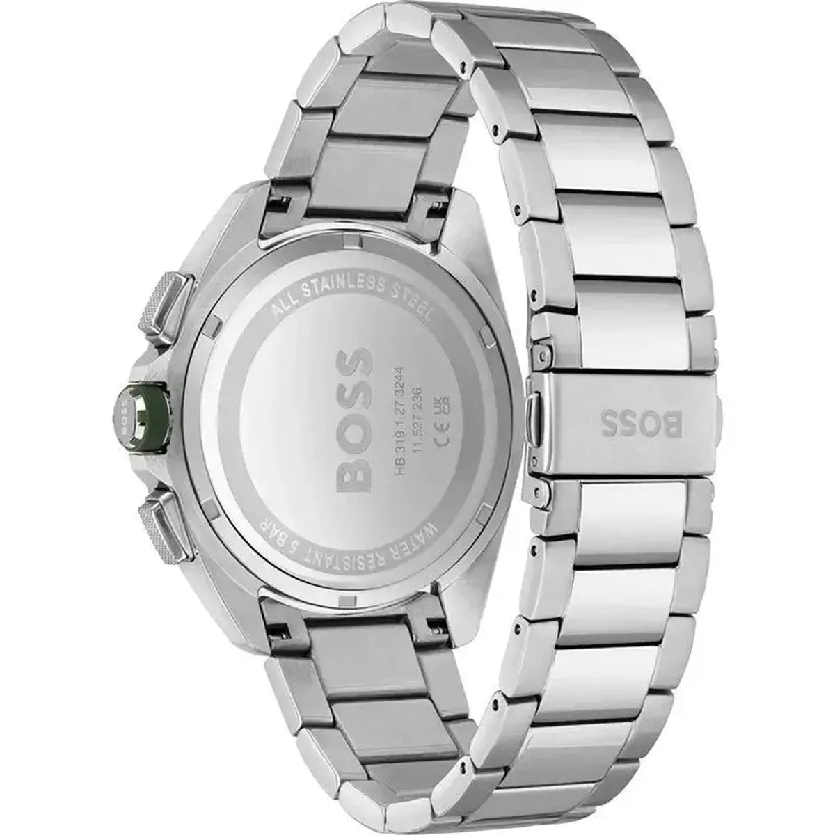 Hugo Boss 1513951 Volane Grey Dial Silver Steel Strap Watch for Men Hugo Boss