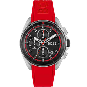 Hugo 1513959 Boss Mens Volane Chrono Watch Black Dial Hugo Boss