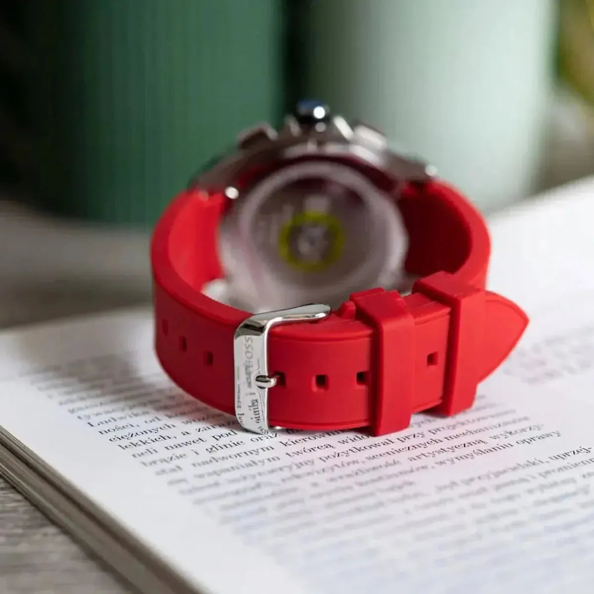 Hugo 1513959 Boss Mens Volane Chrono Watch Black Dial Hugo Boss